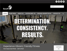 Tablet Screenshot of crossfit9degrees.com